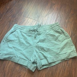 Green old navy shorts
